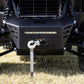 Winch Plate | 10" Black Slimline | Honda Pioneer 520