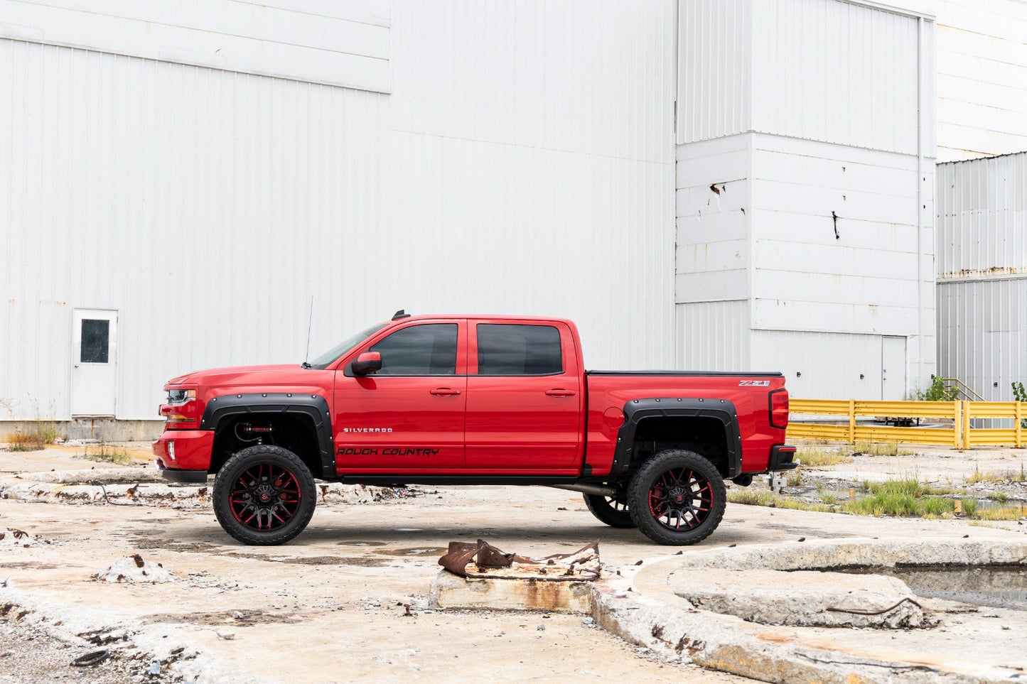 Fender Flares | Defender | 6'7" & 8' Bed | G9K Satin Steel | Chevy Silverado 1500 (14-18)