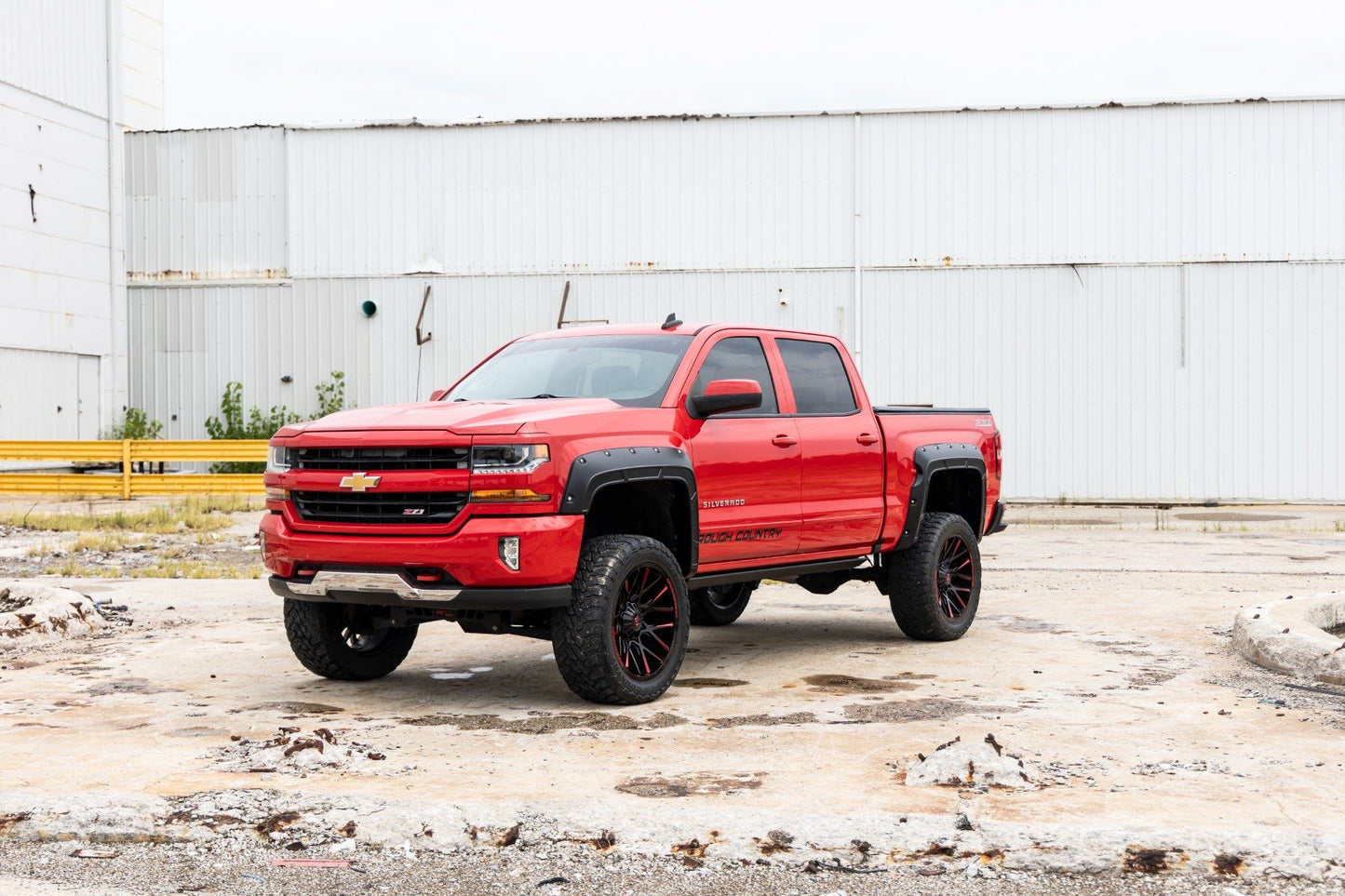Fender Flares | Defender | 6'7" & 8' Bed | GPA Graphite | Chevy Silverado 1500 (14-18)