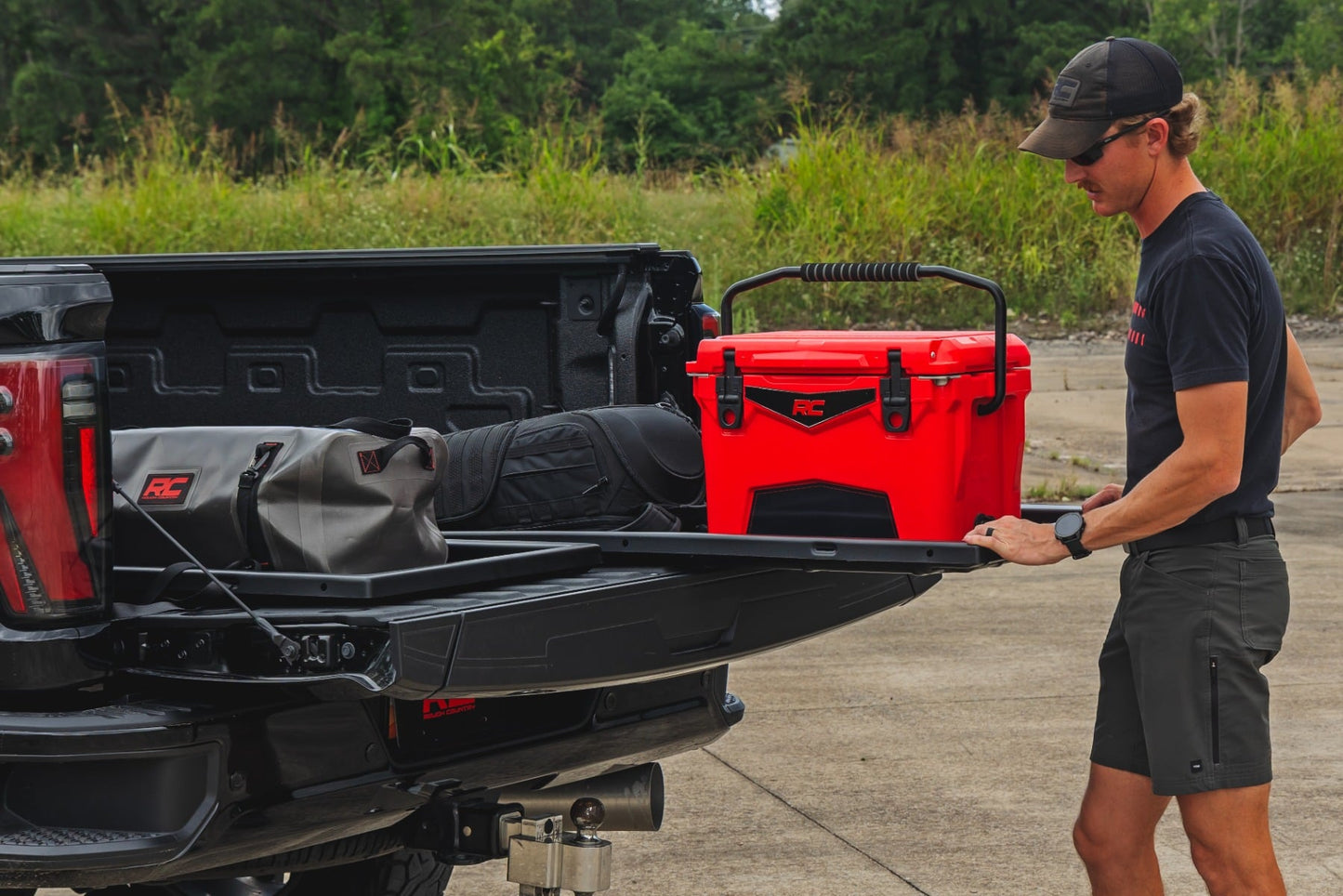 Slide-Out Truck Bed Cargo Trays | Fits 6'7"–6'10" Beds | Easy Tailgate Access