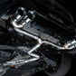 AWE Tuning MK8 Volkswagen Golf R 3in Track Edition Quad Exhaust - Chrome Silver Tips