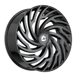 AZARA Gloss Black AZA-536GB 18x8 5x112/5x114.3 Wheels
