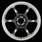 Advan RG-D2 17x8.5 +31 5x114.3 Machining and Racing Hyper Black Wheel