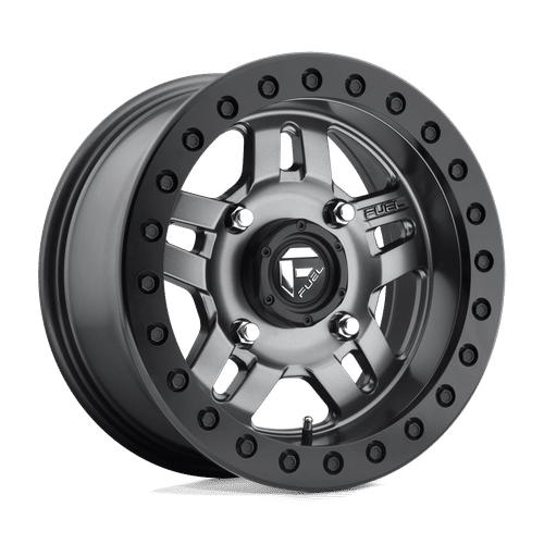 Fuel MATTE GUN METAL D918 15x7 4x137 Wheels