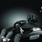 Kuryakyn Multi-Purpose Backrest Black & Chrome