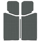DEI 18-23 Jeep Wrangler JL 2-Door Boom Mat Headliner - 5 Piece - Gray