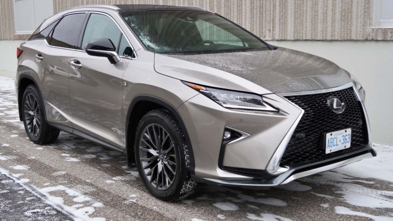 2016-2019 Lexus RX 350 2PC Front Splitter