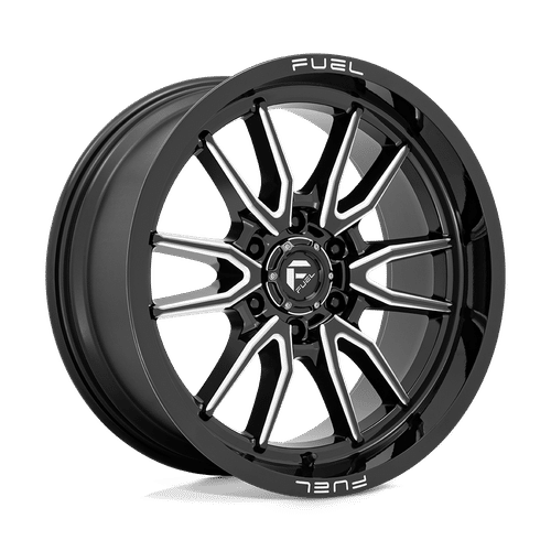 Fuel GLOSS BLACK MILLED D761 20x9 6x135 Wheels