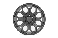 Rough Country 77 Series Wheel | One-Piece | Gunmetal Gray | 20x10 | 6x135 | -25mm