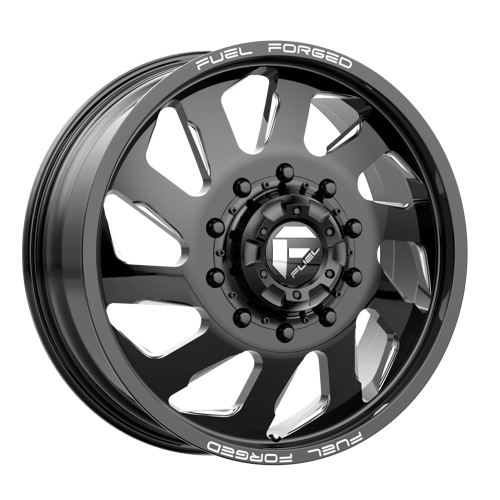 Fuel Mono D39 20X8.25 10X225 GL-BLK-MIL 105MM Wheels