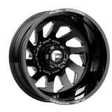 Fuel 1PC FF39D DRW 22X8.25 10X225 -202 NBL (DR) Wheels
