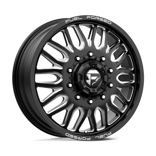 Fuel Mono D66 22X8.25 10X225 MT-BLK-MIL 105MM Wheels