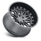 Black Rhino Hard Alloys BR FURY 20X9.5 6X135 +12 87 M-GNMTL Wheels