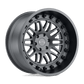 Black Rhino Hard Alloys BR FURY 20X9.5 6X135 +12 87 M-GNMTL Wheels
