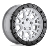 Black Rhino BRGRV 15X7 5X100 G-WHT-BLK-RG 15MM Wheels