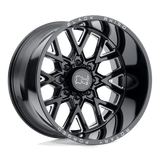 Black Rhino BRGRM 20X11.5 8X6.5 G-BLK-MILL -44MM Wheels