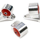 Innovative 92-95 Civic B/D Series Silver Aluminum Mounts 75A Bushings (3 Bolt)