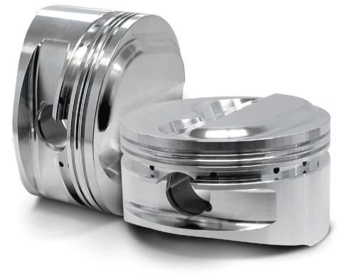 CP Piston & Ring Set for Honda H22 - Bore (87.0mm) - Size (Std) - Compression Ratio (10.0)