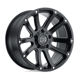 Black Rhino Hard Alloys BR HIGHLAND 20X9.5 6X139 -12 112 M-BLK Wheels