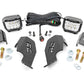 LED Light Kit | Cage Mount | 2" Chrome Pair | Wide Angle | Honda Talon 1000