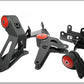 Innovative 94-01 Integra K-Series Black Steel Mounts 75A Bushings (Not K24 Trans)