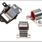 Innovative 96-00 Civic B/D Series Silver Aluminum Mounts 75A Bushings (2 Bolt)