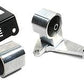 Innovative 92-95 Civic H-Series Silver Aluminum Mounts 75A Bushings