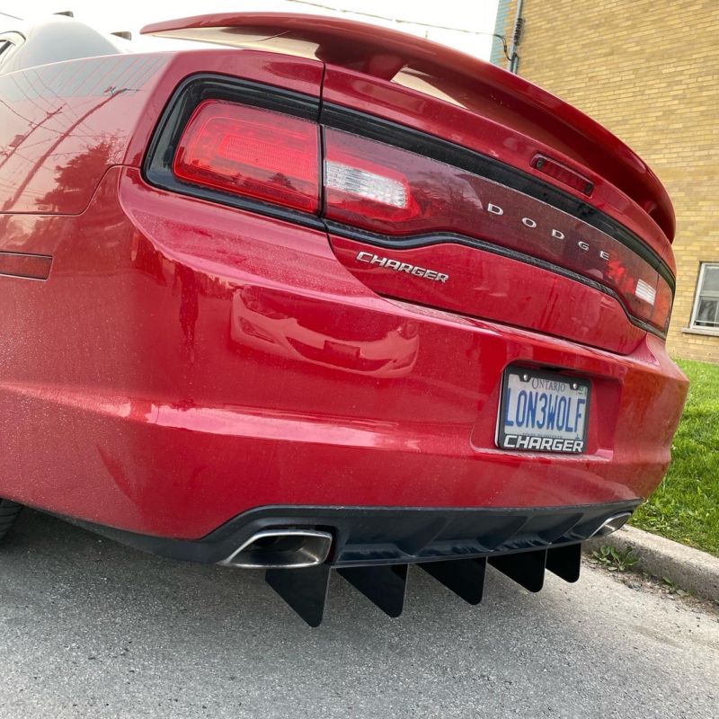 2011-2014 Dodge Charger (non srt) Rear Diffuser