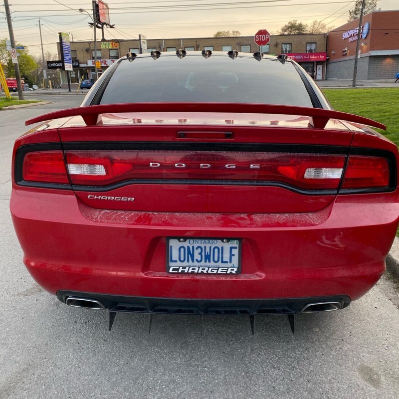 2011-2014 Dodge Charger (non srt) Rear Diffuser