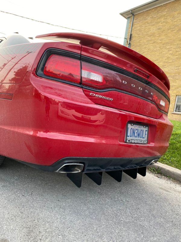 2011-2014 Dodge Charger (non srt) Rear Diffuser