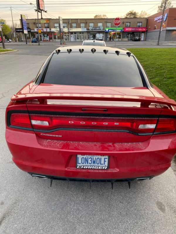 2011-2014 Dodge Charger (non srt) Rear Diffuser