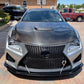 2015-2019 Lexus RCF 2PC Front Splitter