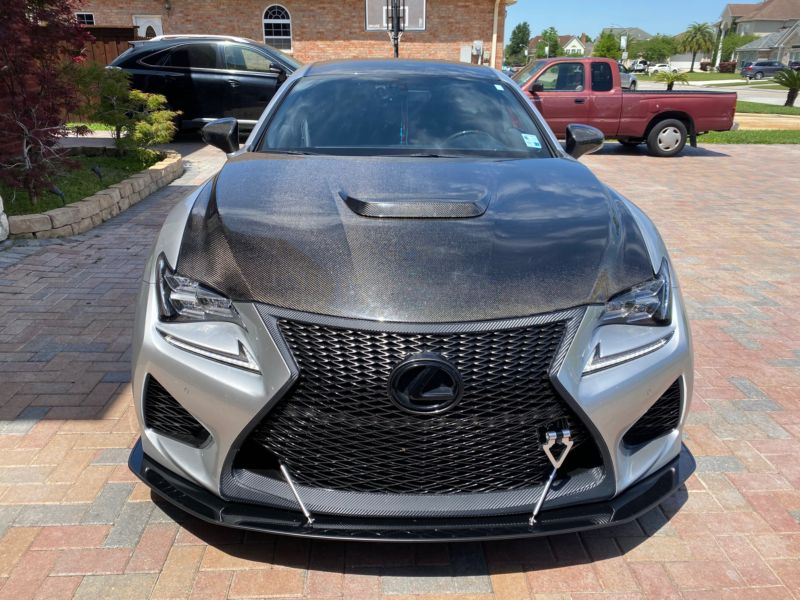 2015-2019 Lexus RCF 2PC Front Splitter