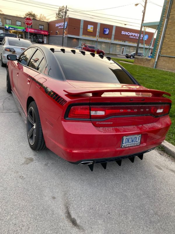 2011-2014 Dodge Charger (non srt) Rear Diffuser