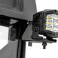 LED Light | RR Cage Mount | 2" Black Flood Pair | Polaris Ranger 1000/Ranger XP 900/1000