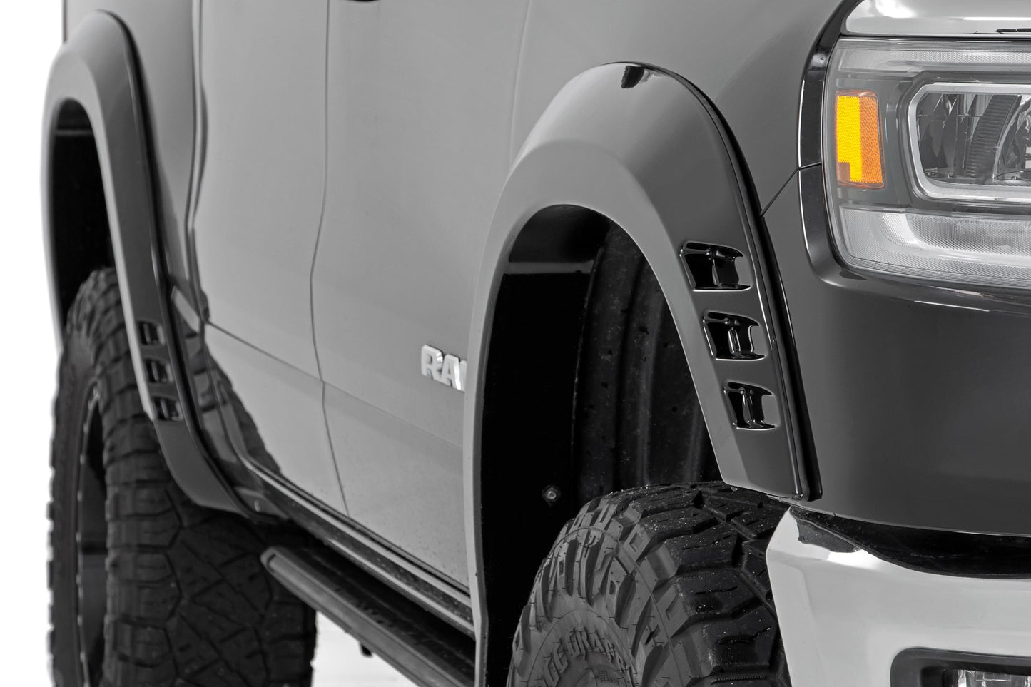 Pocket Fender Flares | PRD Deep Red | Ram 1500 2WD/4WD (2019-2024)
