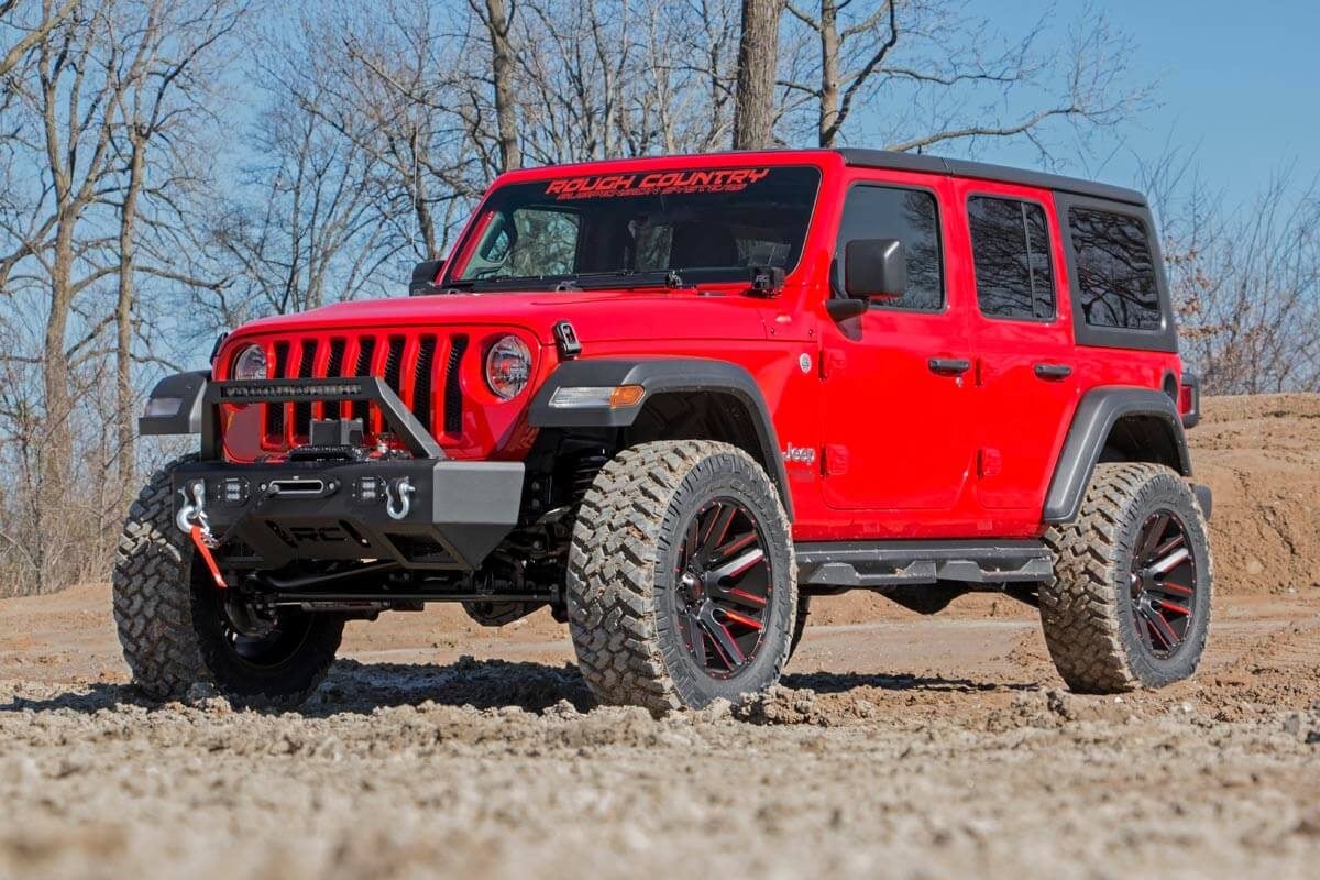 3.5 Inch lift Kit | C/A Drop | FR D/S | M1 | Jeep Wrangler Unlimited (18-23)