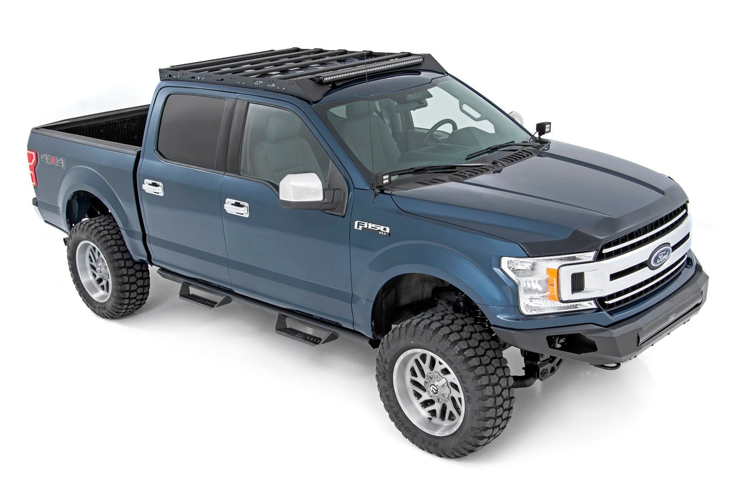 LED Light Kit | Ditch Mount | 2" Black Pair | Spot | Ford F-150 (15-25)/F-150 Lightning (22-25)