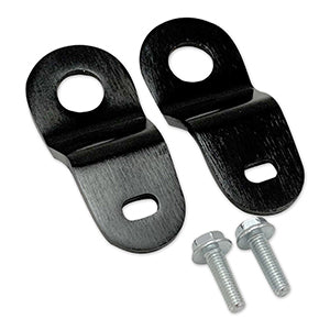 S13 240sx CNC Machined top Radiator brackets - Black