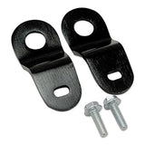S13 240sx CNC Machined top Radiator brackets - Black