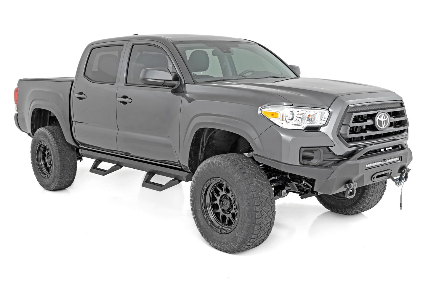 SRX2 Adjustable Aluminum Steps | Double Cab | Toyota Tacoma 2WD/4WD (2024)