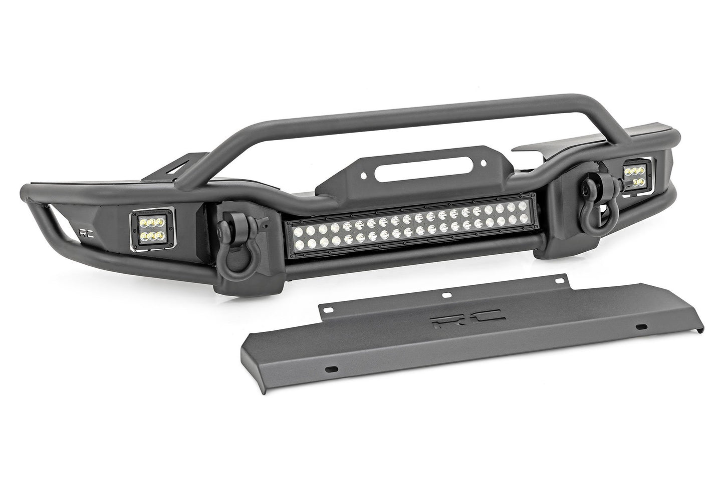 Front Winch Bumper | Tubular | Skid Plate | Jeep Gladiator JT/Wrangler JK & JL/Wrangler Unlimited