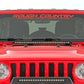 LED Light Kit | Hinge Mount | 2" Black Pair | White DRL | Jeep Gladiator JT/Wrangler JL (18-26)