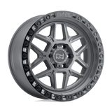 Black Rhino Hard Alloys BR KELSO 17X9 6X139 -12 112 BTL GRY BLK Wheels