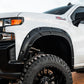 Fender Flares | Defender | G9K Satin Steel | Chevy Silverado 1500 (19-24)