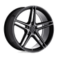 Mandrus MNBMN 20X8.5 5X112 SEMI-G-BLK MIR-FC 22MM Wheels
