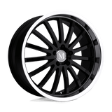 Mandrus MNMAM 19X9.5 5X112 G-BLK MIR-LP 53MM Wheels