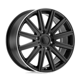 Mandrus MN STARK 18X8 6X130 +52 84 M-BLK MCH Wheels