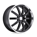Mandrus MNMAW 22X9 5X112 G-BLK MIR-LP 39MM Wheels