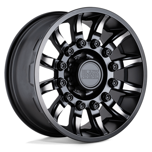Black Rhino BRMSN 20X9 6X5.5 M-BLK-MCH-DDT -18MM Wheels